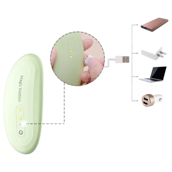 Magic Motion Nyx - vibromasseur culotte portable contrôlé par application (vert)