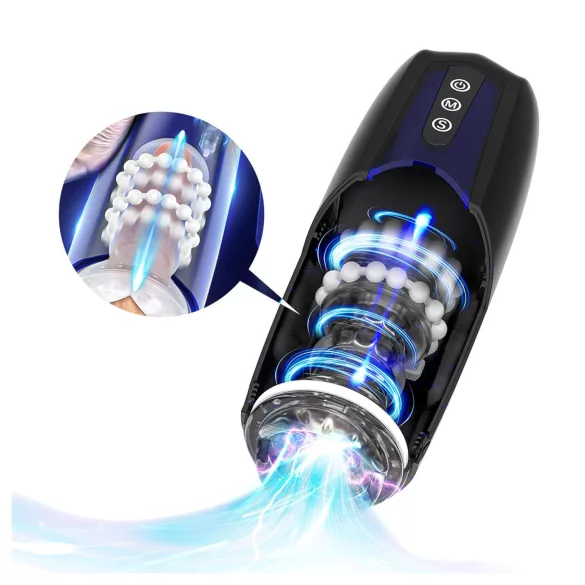 Magic Motion Xone - Masturbateur connecté commandé par application pour hommes (bleu)