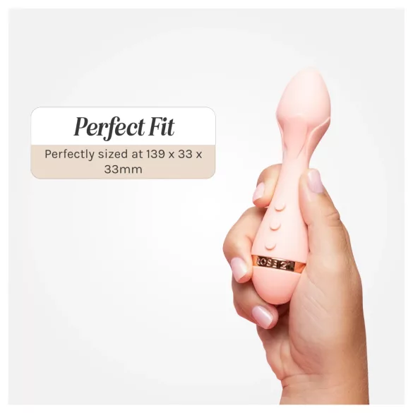 Vush Fleur - vibromasseur masseur rechargeable et étanche (rose)