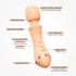 Vush Majesty 2 - vibromasseur étanche rechargeable (orange)