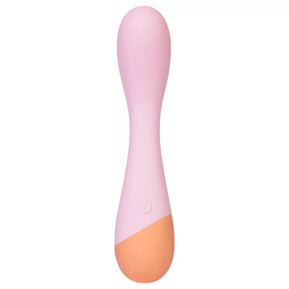 Vush Peachy G-Spot - vibromasseur point G rechargeable - silicone rose