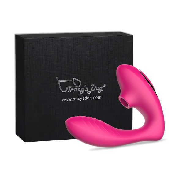 Tracy's Dog OG - Vibromasseur G-spot et stimulateur clitoridien (rose)